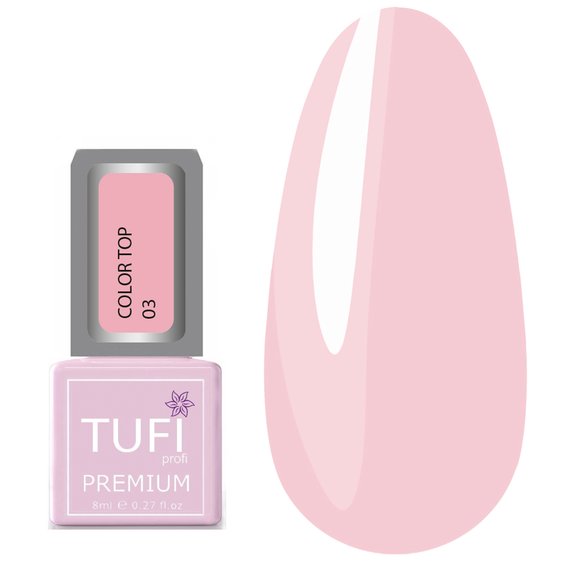 TUFI profi PREMIUM Color Top 03 Rosa Blütenblatt 8 ml (0123405) - Фото №1