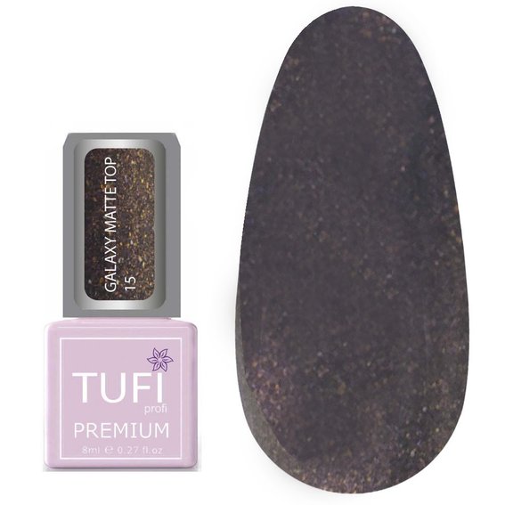 Топ TUFI profi PREMIUM Galaxy Matte Top 15 Цефей 8 мл (0133933) - Фото №1