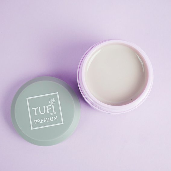 База TUFI profi PREMIUM Rubber French Base 02 кофейный пломбир 30 мл (0121329) - Фото №3