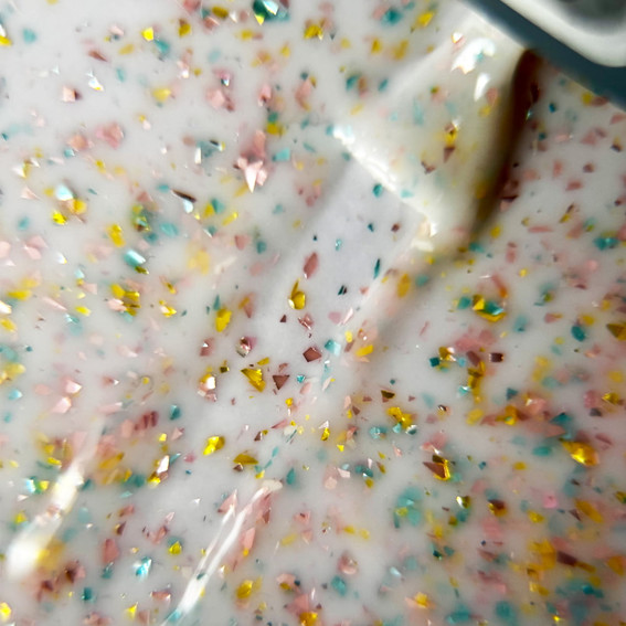 TUFI profi PREMIUM Lovely Foil Base 02 confetti 8 ml (0196358) - Фото №2