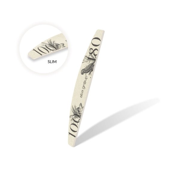 Aba Group Nail file CROSS MOON 100/180 STANDARD - RETRO, 25 pieces - Фото №2