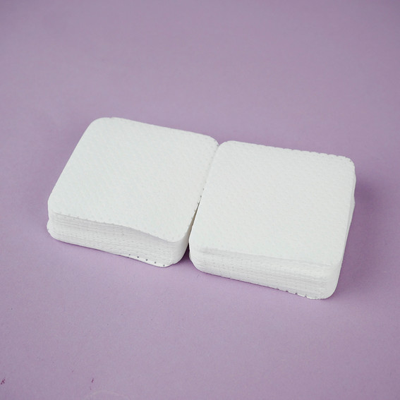 Безворсовые салфетки TUFI profi PREMIUM перфорированные 5х5 см 90 шт (104168) - Фото №2