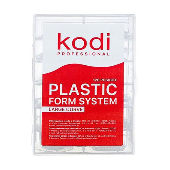 Spitzenformen zum Modellieren von Nägeln Kodi Professional 3 - Фото №4