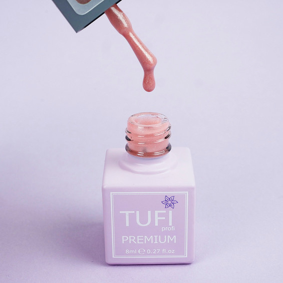 Гель-лак TUFI Profi PREMIUM Crystal Cat 29 абрикосовый агат 8 мл (202609) - Фото №3