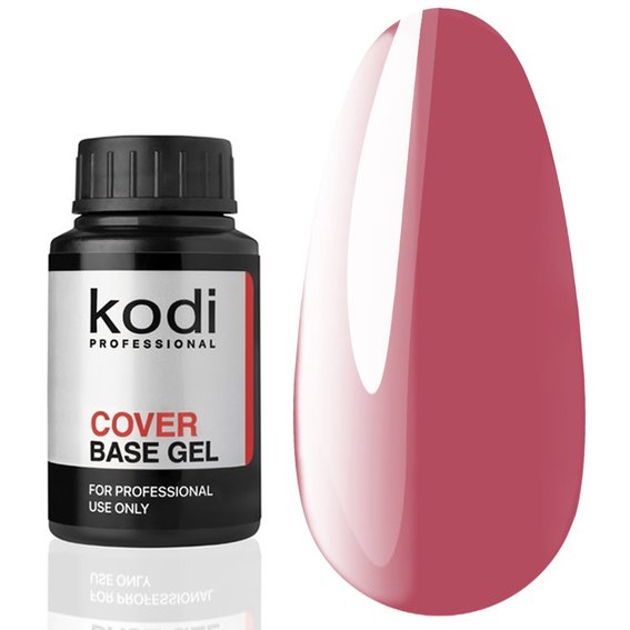 Camouflage base KODI Cover Base Gel 10 pinky red 30 ml