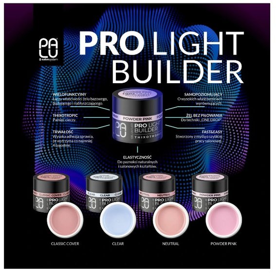 PALU BUILDER POWDER ROSA Aufbaugel 12 ml - Фото №5