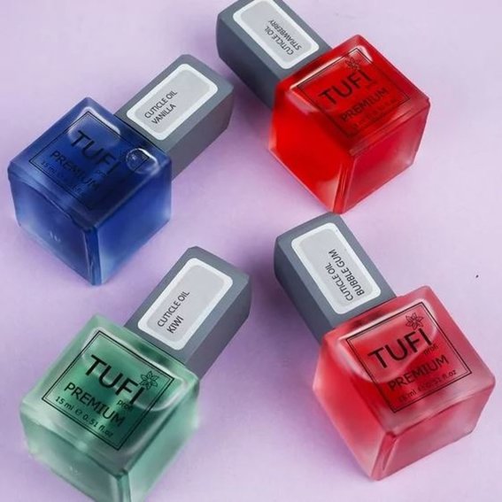 TUFI profi PREMIUM Nagelhautöl mit Vanillepinsel 15 ml - Фото №3