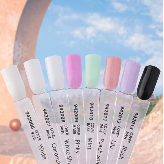 Color base REFORMA Cover Base Coconut White 10 ml (942007) - Фото №4