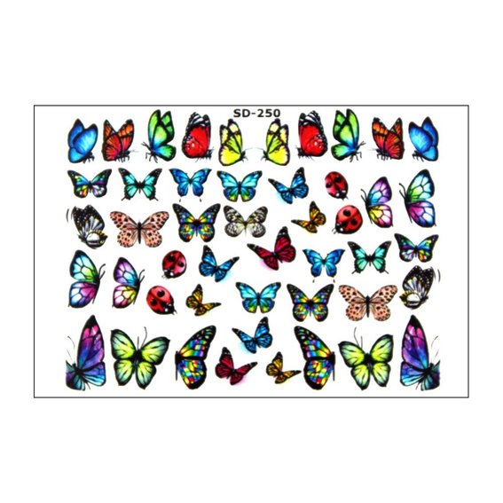 Слайдер дизайн Crystaloff SD-250 мотыльки