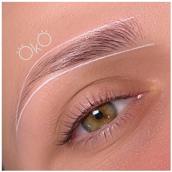 Augenbrauen-Konturpaste OKO White Pearl 15 ml - Фото №6