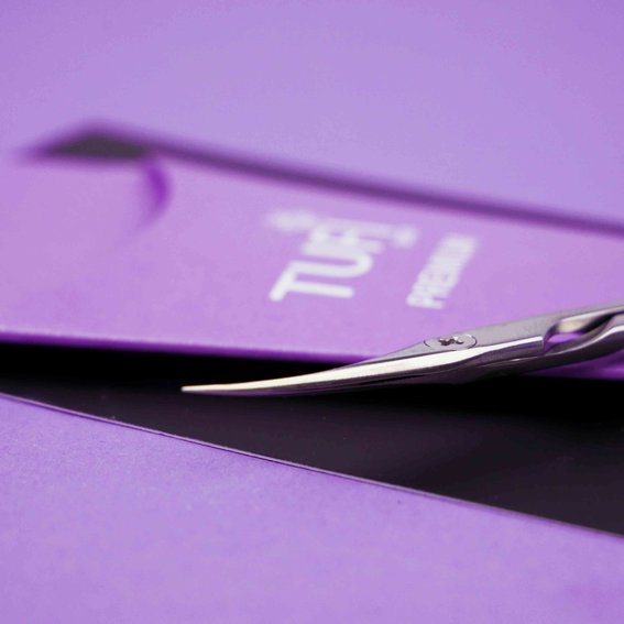 Hautschere TUFI profi PREMIUM Н-100 silber 25 mm (0097213) - Фото №4