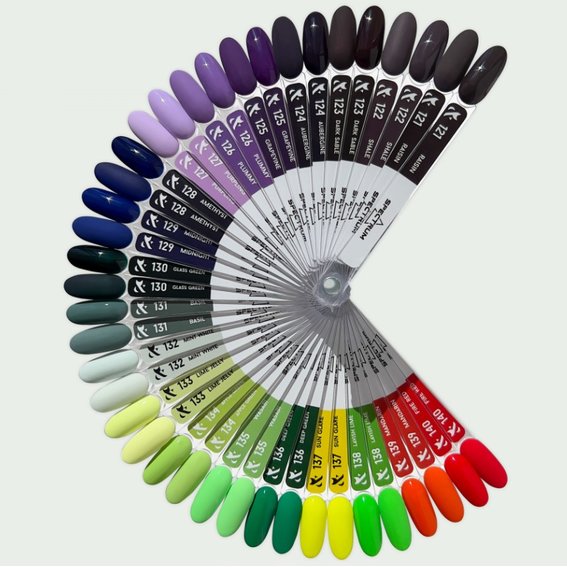 Gel polish FOX SHOT Spectrum Gel Vinyl №141 coral 5 g - Фото №2