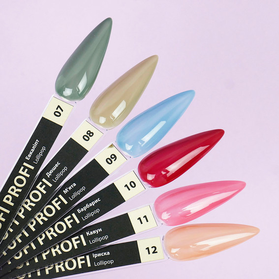 Гель-лак TUFI profi PREMIUM Lollipop 08 дюшес 8 мл (0227097) - Фото №5