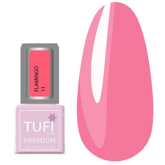 Gelpolitur TUFI profi PREMIUM Flamingo 11 Morning Goddess - Фото №1