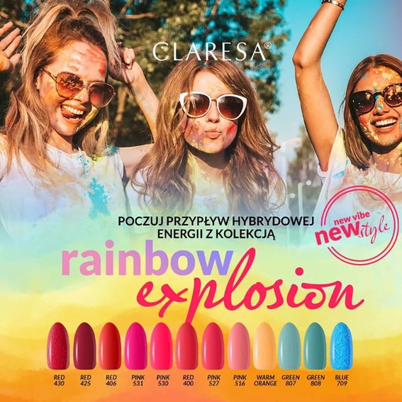 Gel polish Claresa RED 406 red 5 g - Фото №5