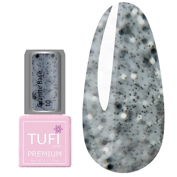 TUFI profi PREMIUM Granite Base 10 pastellblau 8 ml (0283718) - Фото №1