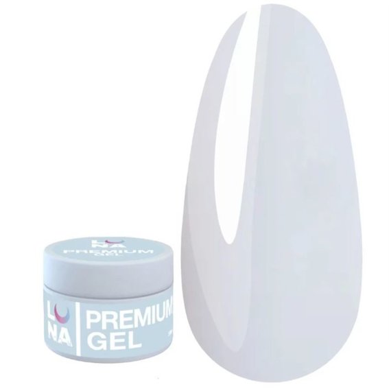 Гель для наращивания ногтей LUNA Premium №2 молочный 30 мл (323-0287) - Фото №1