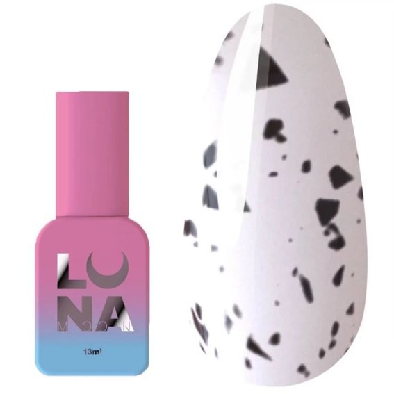Top LUNA Matt Blackegg without sticky layer, with black particles, matte 13 ml (300-0620)