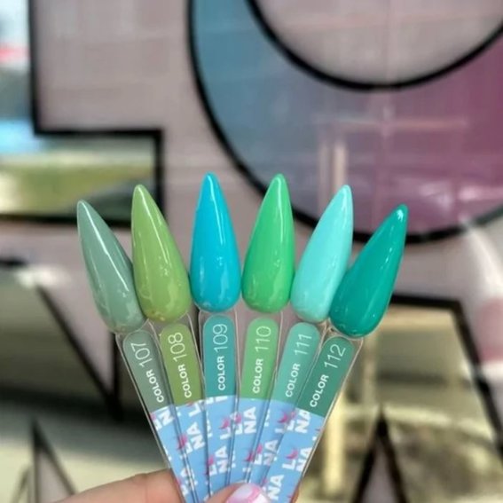 Гель-лак LUNA №107 светло-оливковый 13 мл - Фото №2