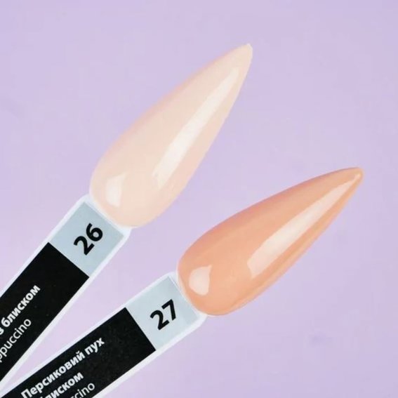 Гель-лак TUFI profi PREMIUM Cappuccino 26 крем с блеском 8мл (0283797) - Фото №4