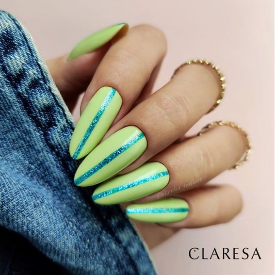 Gel polish Claresa LOLLIPOP 8 light green 5 ml - Фото №3