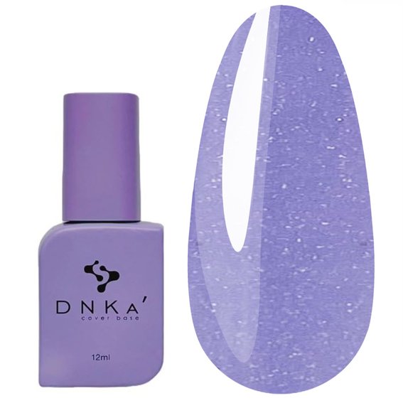 Base DNKa Cover Base №015 Kornblumenblau mit silbernem Schimmer