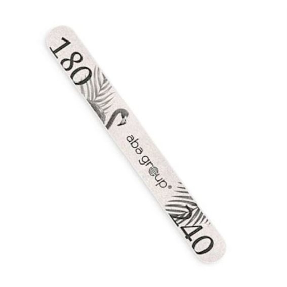 Aba Group SAFE PACKAGE Пилочка для ногтей PROSTY 180/240 SLIM - FLAMING, 25 шт - Фото №1