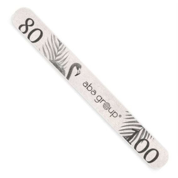 Aba Group Пилочка для ногтей PROSTY 80/100 STANDARD - FLAMING, 25 шт - Фото №1