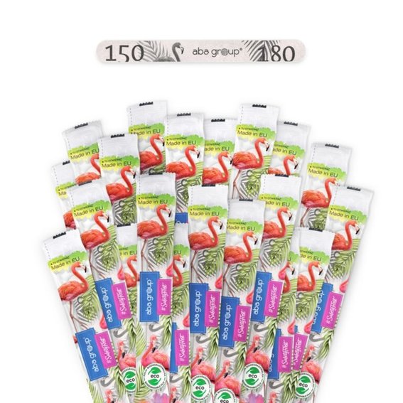 Aba Group SAFE PACKAGE Пилочка для ногтей PROSTY 150/180 STANDARD - FLAMING, 1 шт - Фото №2