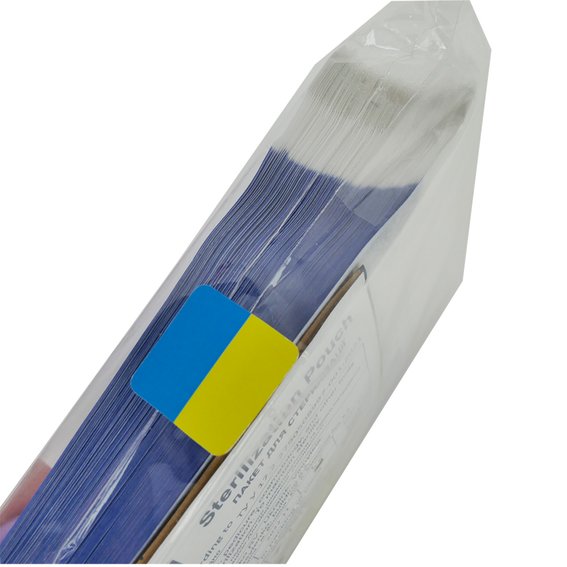 Крафт-пакети прозорі комбіновані PROSTERIL для парової стерилізації  75х150 мм 100 шт - Фото №3