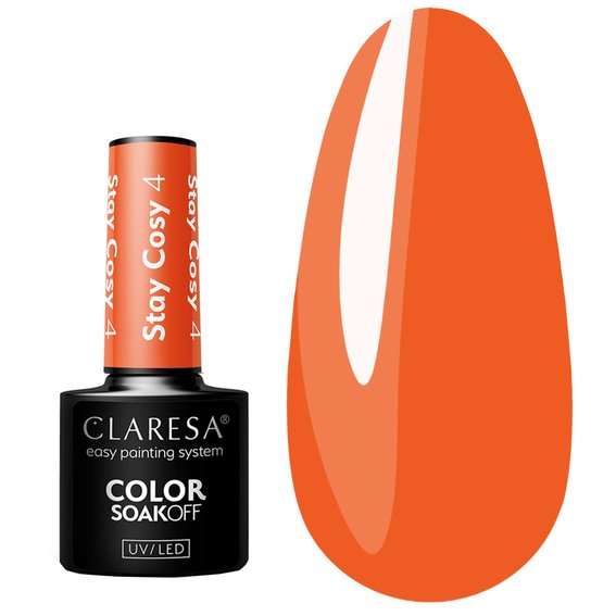 Gel Lack Claresa Stay Cosy 4 - 5 g - Фото №1