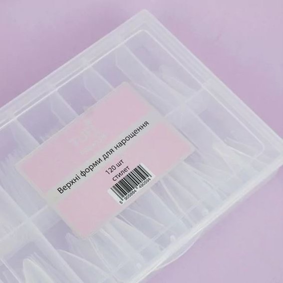 Верхние формы для наращивания TUFI profi PREMIUM стилет 120 шт - Фото №4