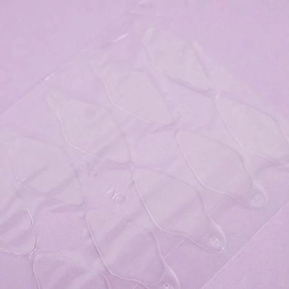 Schablonen TUFI profi PREMIUM für Gel-Tips für Nagelverlängerung - Фото №2