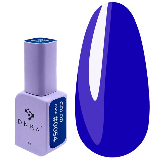 Гель-лак DNKa №0054 синий 12 мл (GPDC0054) - Фото №1