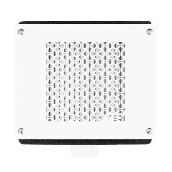 Built dust collector for manicure TERI 800 white grille white - Фото №3
