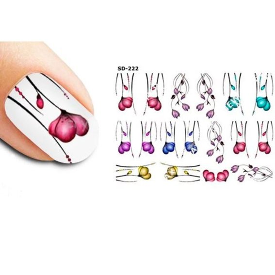 Слайдер дизайн Crystaloff SD-222 цветы