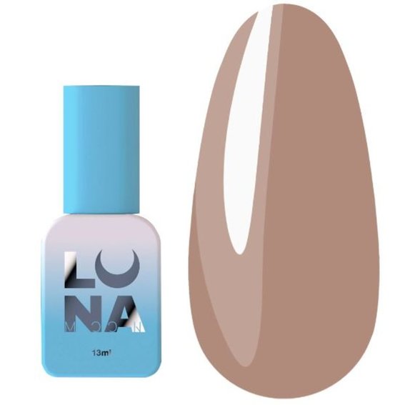 Gel polish LUNA №25 dark beige 13 ml - Фото №1