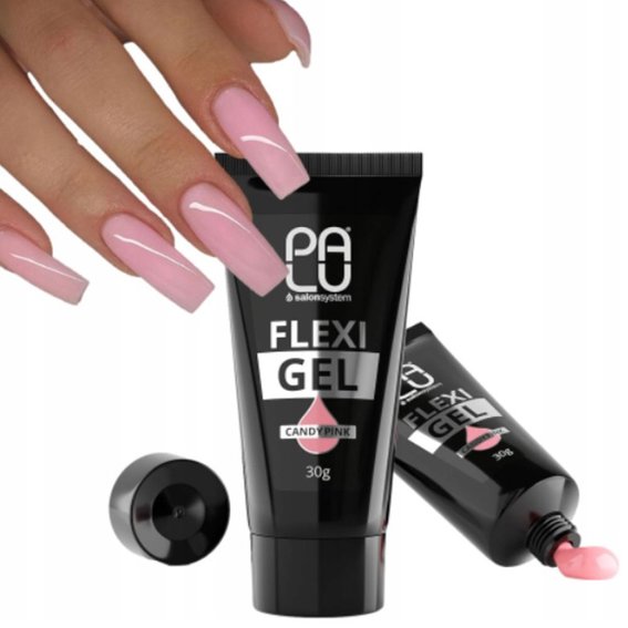 PALU Flexi Gel Żel Budujący Candy Pink 30g - Фото №3