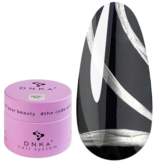 Gel paint DNKa Metal 5 ml (DNKAMG-5) - Фото №1