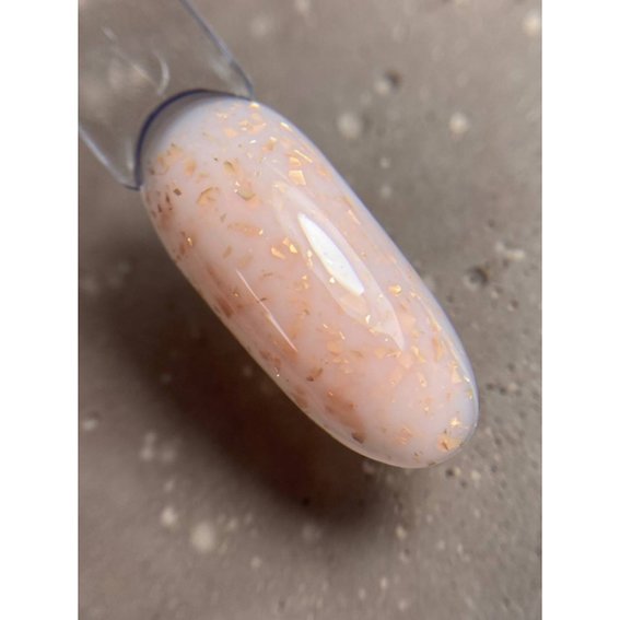 База Dark Pro Base Potal 40 персиковый с поталью, 15 ml - Фото №3