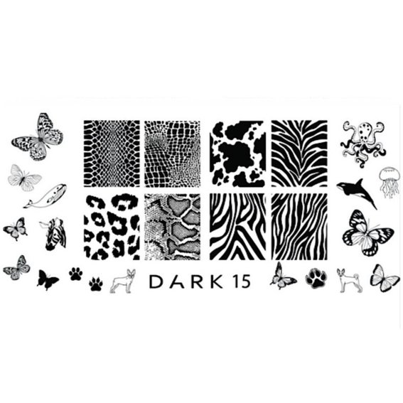 Пластина для стемпинга DARK 15