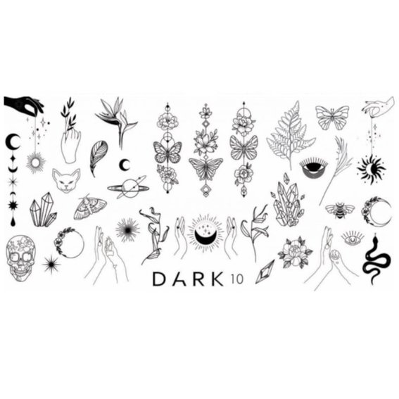 Пластина для стемпинга DARK 10