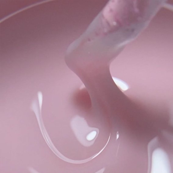 Gel for extensions DARK Medium Gel №39 milk, 15 ml - Фото №2