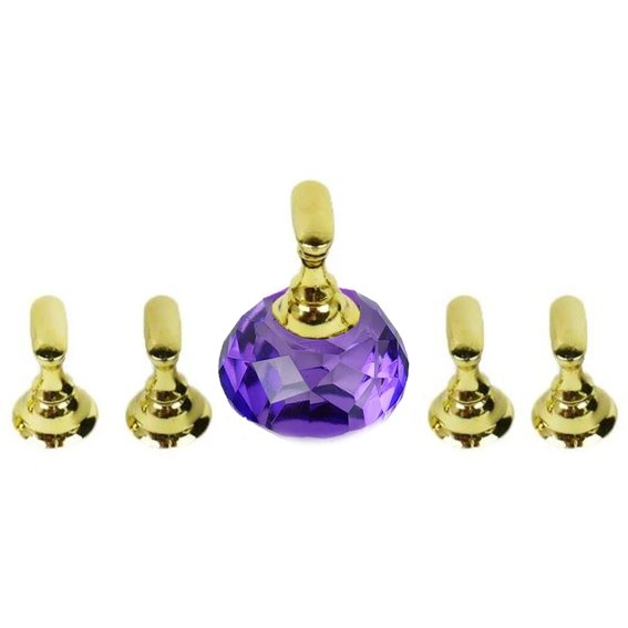 Magnetic tip stand STARLET 5 pcs purple - Фото №1