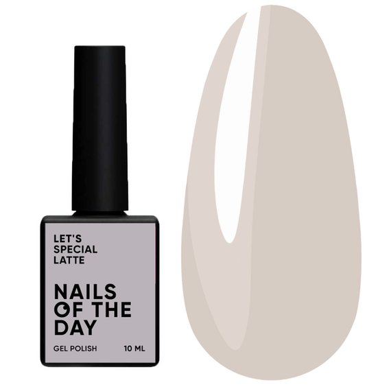 Gellack NAILSOFTHEDAY Let's Special Latte, 10 ml - Фото №1