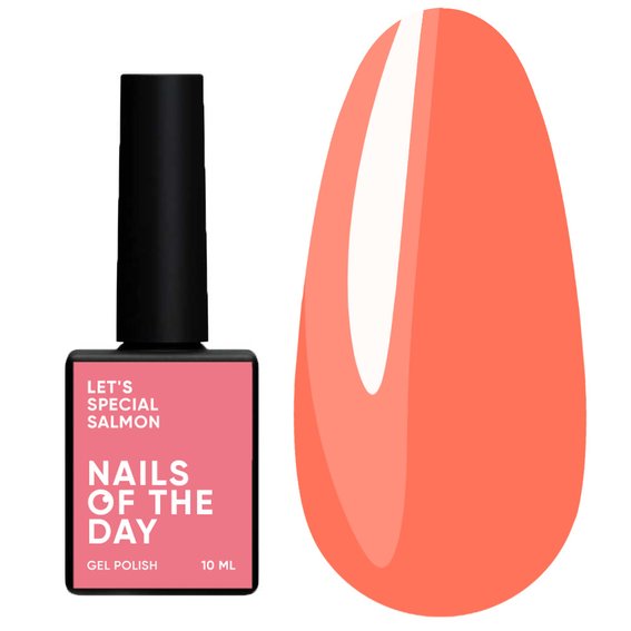 Gellack NAILSOFTHEDAY Let's Special Lachs, 10 ml - Фото №1