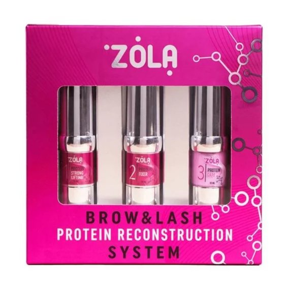 ZOLA-Set zur Laminierung des Brow&Lash Reconstruction System - Фото №2