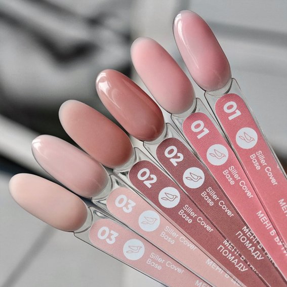 Base SILLER Cover №01 dark pink 30 ml (19392) - Фото №2