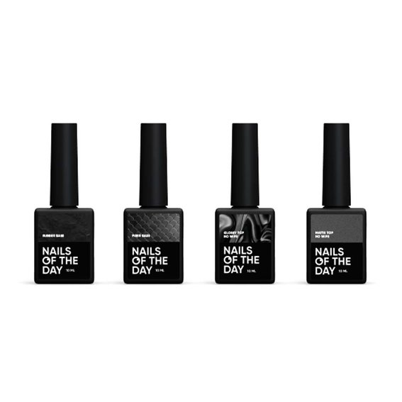 Топ NAILSOFTHEDAY Glossy top no wipe, 10 мл - Фото №2