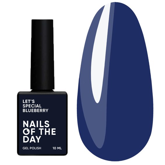 Гель-лак NAILSOFTHEDAY Let's special blueberry, 10 ml - Фото №1